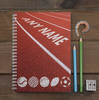 Personalised Notebook - Sports Track