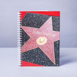 Personalised Notebook - Star Of Fame