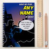 Personalised Notebook - Superhero for Him