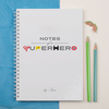 Personalised Notebook - Superhero Notes
