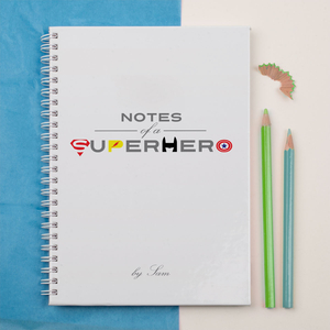 Personalised Notebook - Superhero Notes