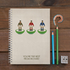 Personalised Notebook - Table Top Football