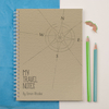 Personalised Notebook - Travel Notes Compass