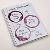 Personalised Notebook - Wine Flowchart