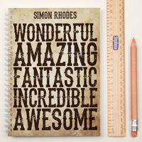Personalised Notebook - wonderful,  amazing,  fantastic,  incredible,  awesome