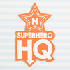 Personalised Orange Room Sign - Superhero HQ