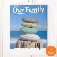 Personalised Our Family Calendar - 2nd Edition