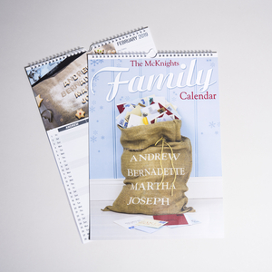 Personalised Our Family Calendar - 4th Edition