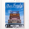 Personalised Our Family Calendar - 7th Edition