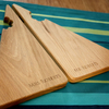 Personalised Pair Of Cheese Bite Serving Boards