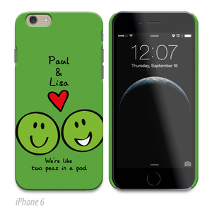 Personalised Phone Cover - Peas In A Pod