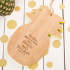Personalised Pineapple-Shaped Chopping Board