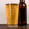 Personalised Pint Glass - Cheers Usher