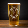 Personalised Pint Glass - Pre Rugby Scrum Pint