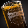 Personalised Pint Glass - Premium Father Of The Bride