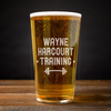 Personalised Pint Glass - Training