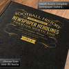Personalised Preston North End Football Book