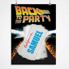 Personalised Print - Back To The Party
