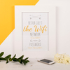 Personalised Print - Be Our Guest WiFi