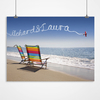 Personalised Print - Deck Chairs