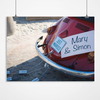 Personalised Print - Just Married Car