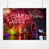 Personalised Print - Kuala Lumpur Fireworks