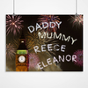 Personalised Print - London Fireworks