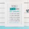 Personalised Print - Love About You