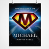 Personalised Print - Man Of Steel