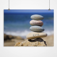 Personalised Print - Pebbles