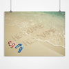 Personalised Print - Sand And Sea