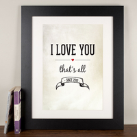 Personalised Print - That