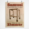 Personalised Print - Zimmer
