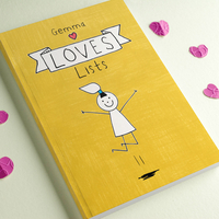 Personalised Purple Ronnie Journal - She Loves Lists