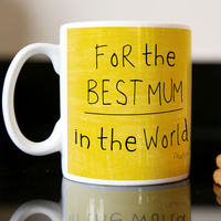 Personalised Purple Ronnie Mug - For The Best Mum In The World