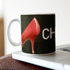 Personalised Red Stiletto Mug