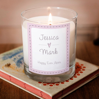 Personalised Scented Candle - Happy Ever After