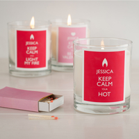 Personalised Scented Candle - Keep Calm You