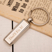 Personalised Screwdriver Keyring - Any Message