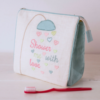Personalised Shower Me Toiletry Bag