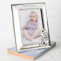Personalised Silver-Plated Disney Winnie The Pooh Frame