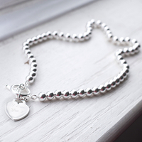 Personalised Silver-Plated Necklace