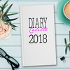 Personalised Slim Diary - Name And Year