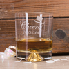 Personalised Stern Whisky Glass - Wedding Cheers Date