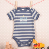 Personalised Striped Baby Onesie - Brother