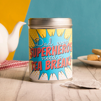Personalised Tea - Superhero Dad