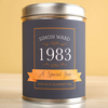 Personalised Tea Tin - A Special Year