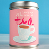 Personalised Tea Tin - Tea and Biscuits