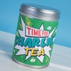 Personalised Tea Tin - Time For Tea (Green)