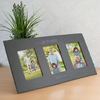 Personalised Triple Slate Photo Frame - I Love My Grandad